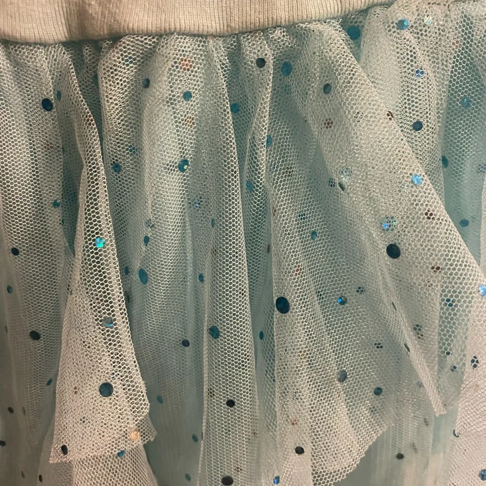 Disney Frozen Elsa girls sparkle tutu dress‎ sz XS 4-5